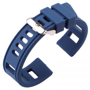 Bracelet Bleue montre Silicone Souple Iso Premium